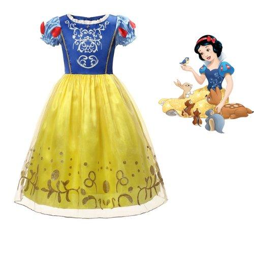 Branca de Neve Luxo - Fantasia Infantil - Princesas - Fantasia Infantil