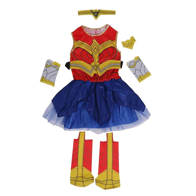 Fantasia Mulher Maravilha Infantil - Fantasia Infantil