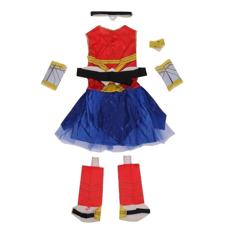 Fantasia Mulher Maravilha Infantil - Fantasia Infantil