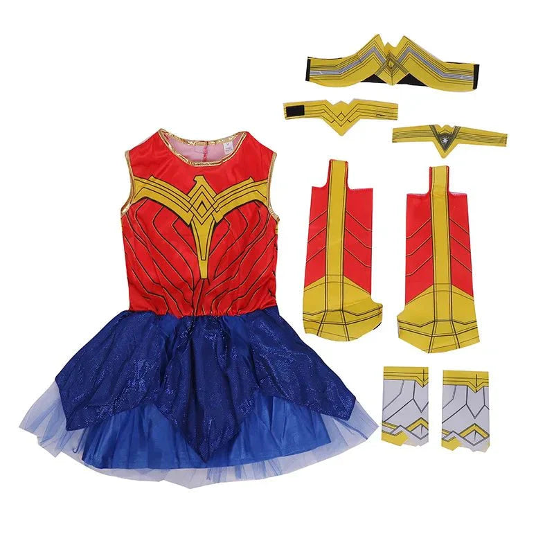 Fantasia Mulher Maravilha Infantil - Fantasia Infantil