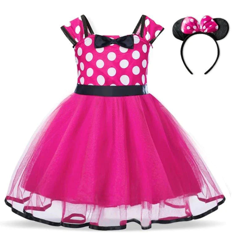 Vestido Minnie - Fantasia Infantil - Disney - Fantasia Infantil