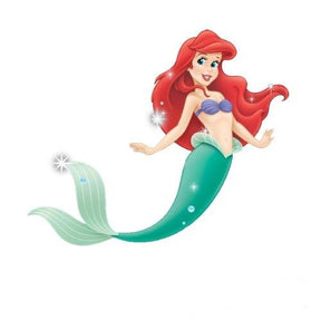 Ariel - Pequena Sereia Luxo - Fantasia Infantil - Princesas - Fantasia Infantil