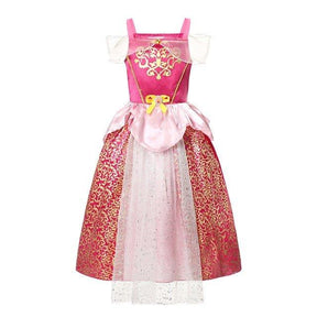 Aurora - Bela Adormecida Luxo - Fantasia Infantil - Princesas - Fantasia Infantil