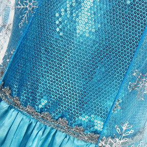 Elsa Frozen Luxo - Fantasia Infantil - Princesas - Fantasia Infantil