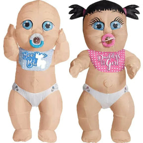 Fantasia Bebê Inflável - Adulto - Fantasia Infantil