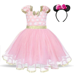 Vestido Minnie - Fantasia Infantil - Disney - Fantasia Infantil